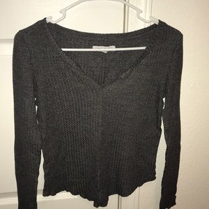Aeropostale Knit Grey Sweater